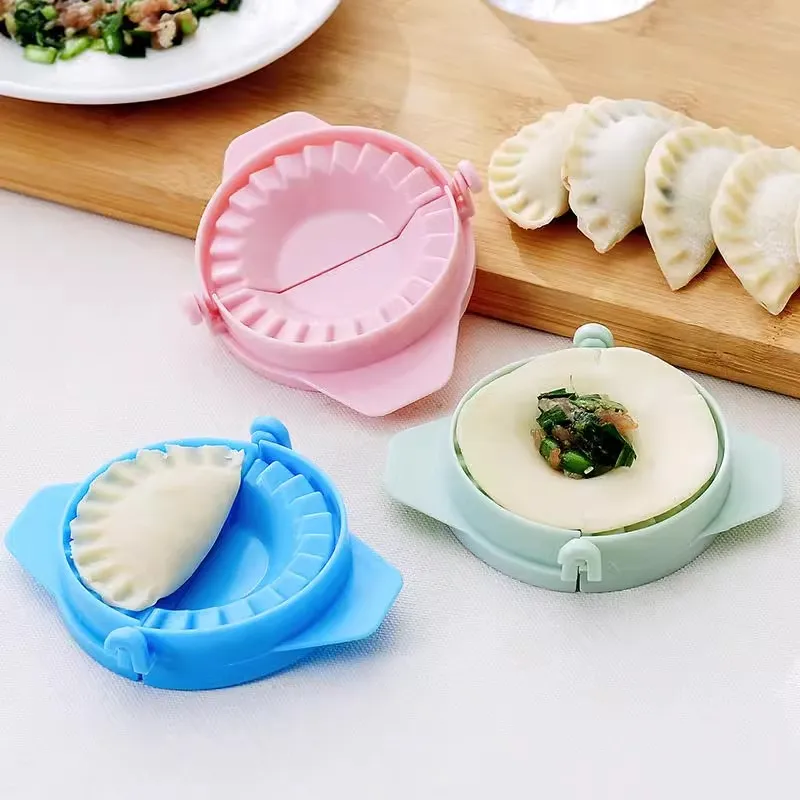 新款热销糖果色简约包饺子神器 家用厨房小工具便捷快速包饺子神器