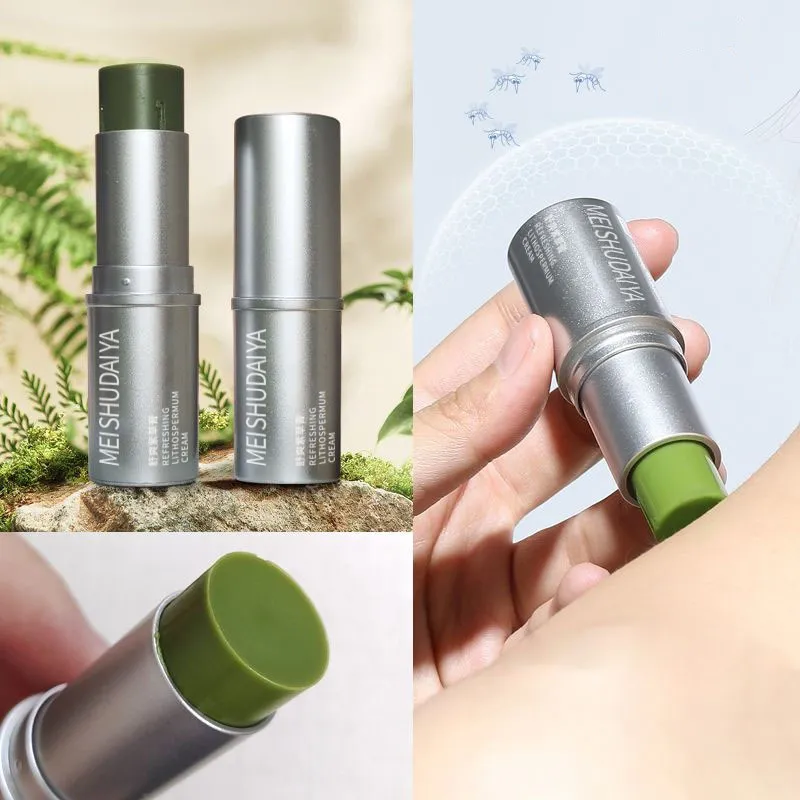 美舒黛雅舒爽紫草膏清凉蚊虫叮咬舒缓膏便携式本草叮叮棒舒缓棒