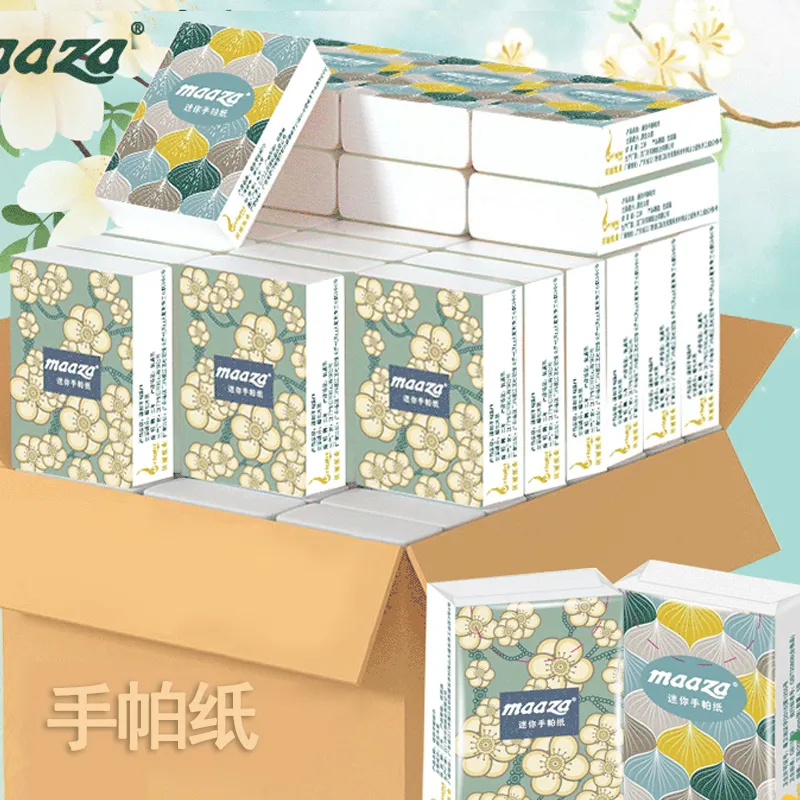 迷你手帕纸巾印花小包纸巾批发卫生纸面巾纸便携宣传电商礼品纸巾