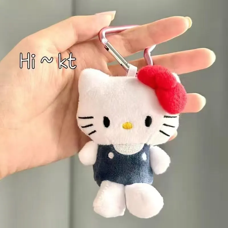 钥匙扣智秀同款三丽欧爱心扣毛绒玩具可爱背包挂礼物挂件kitty凯蒂